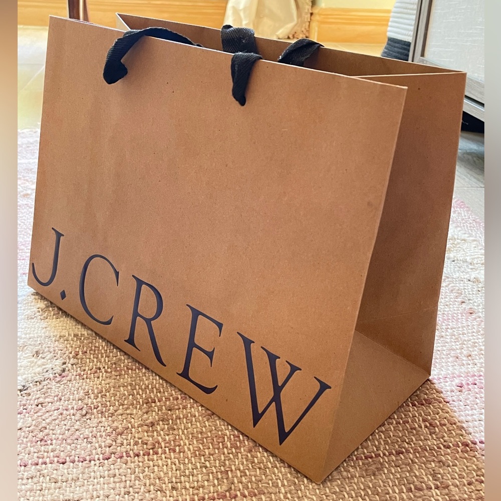 J.Crew Shopping/Gift Bag - Pristine!